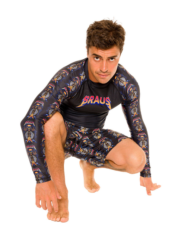 Rock and Roll No Gi Rash Guard Long Sleeve
