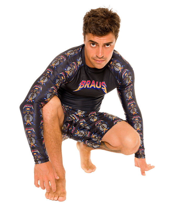 Rock and Roll No Gi Rash Guard Long Sleeve