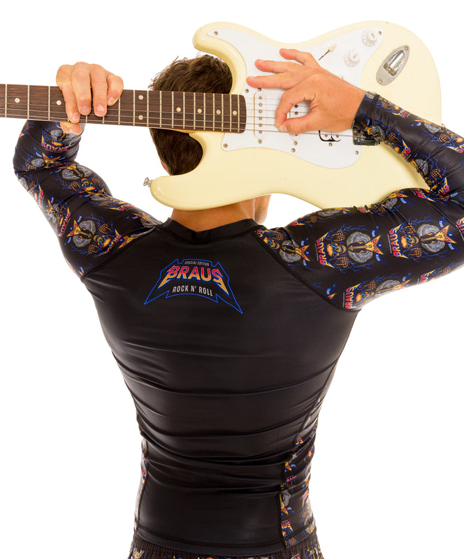 Rock and Roll No Gi Rash Guard Long Sleeve