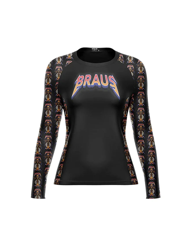 Rock and Roll Women's No Gi Rash Guard Long Sleeve