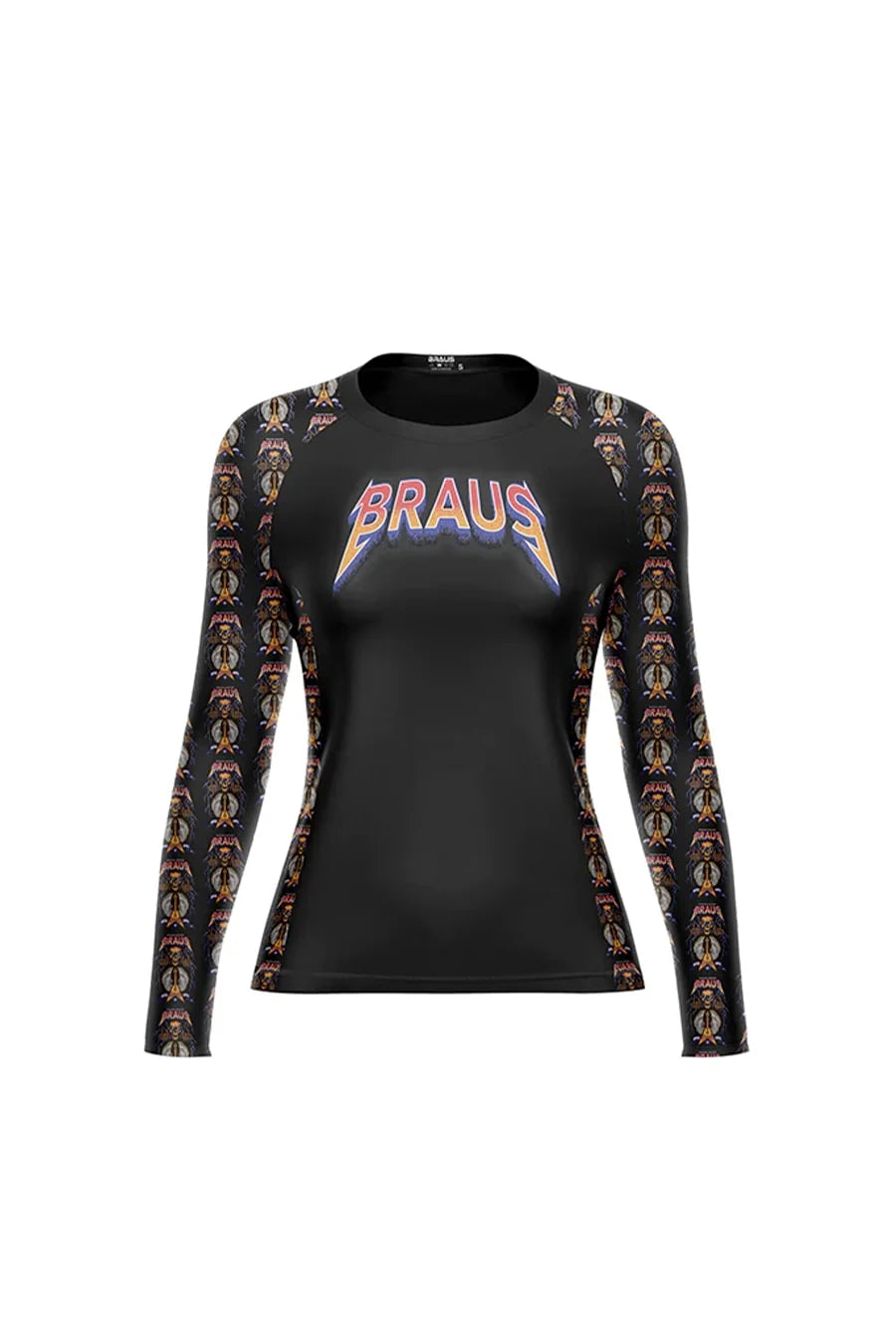 Rock and Roll Women's No Gi Rash Guard Long Sleeve