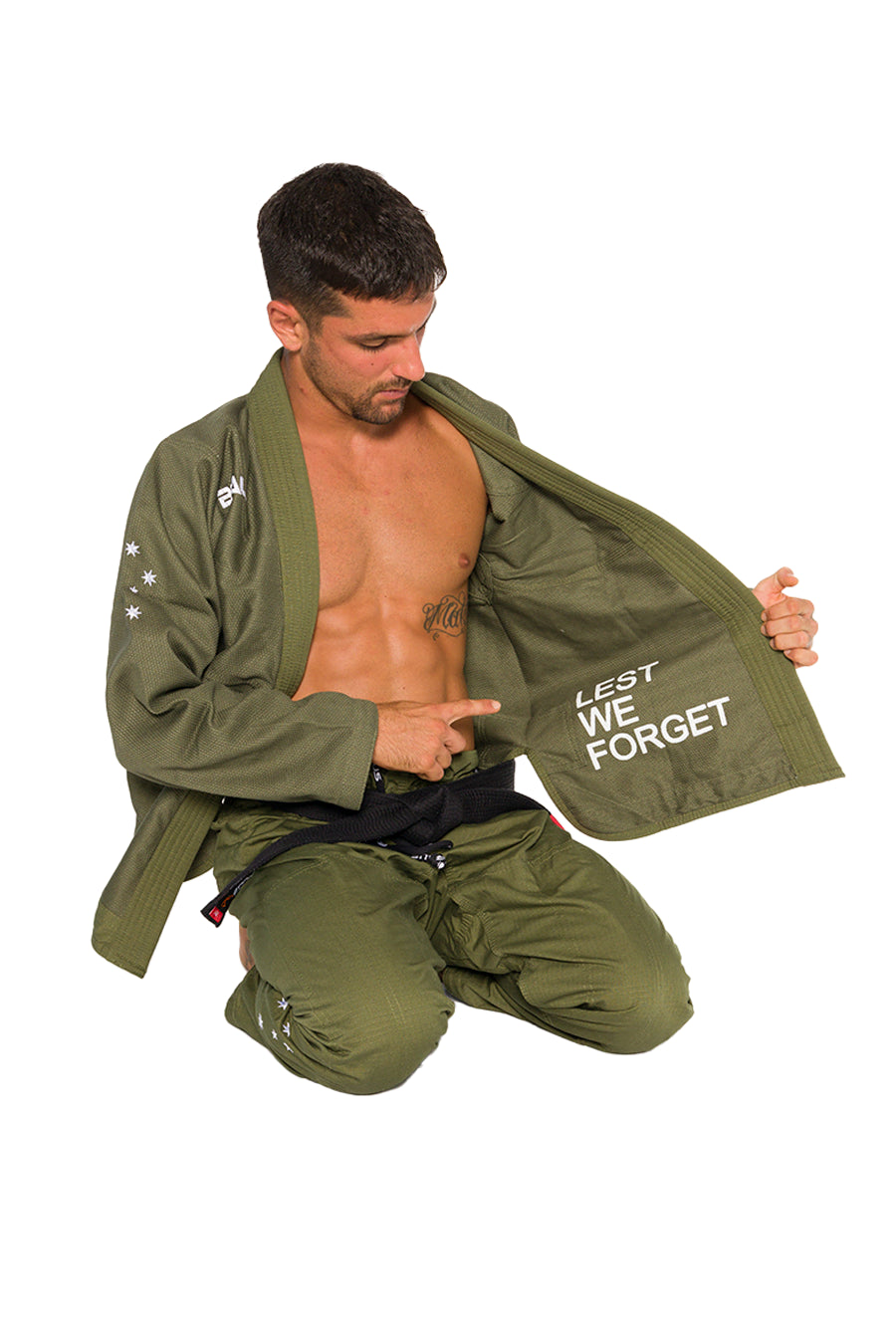 Southern Cross BJJ Gi Army Green