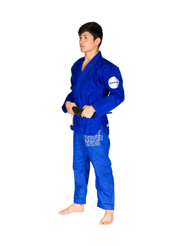 The Fight Never Ends BJJ Gi