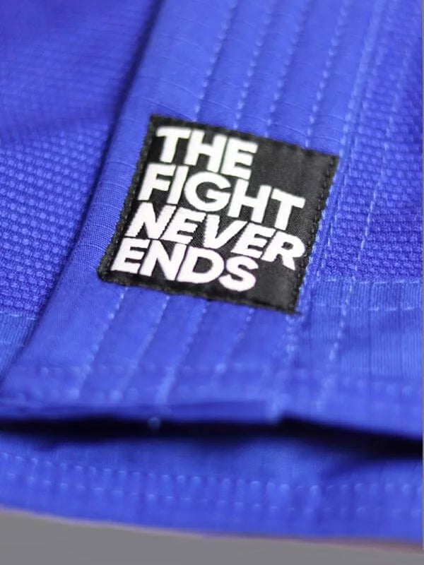 The Fight Never Ends Women's BJJ Gi