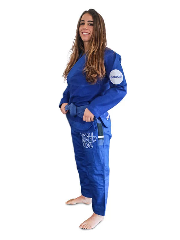 The Fight Never Ends Women's BJJ Gi