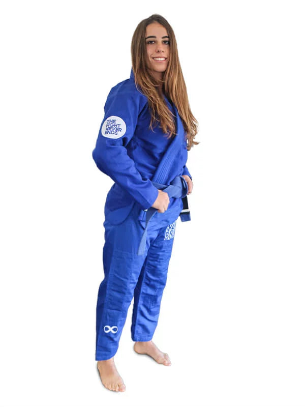 The Fight Never Ends Women's BJJ Gi