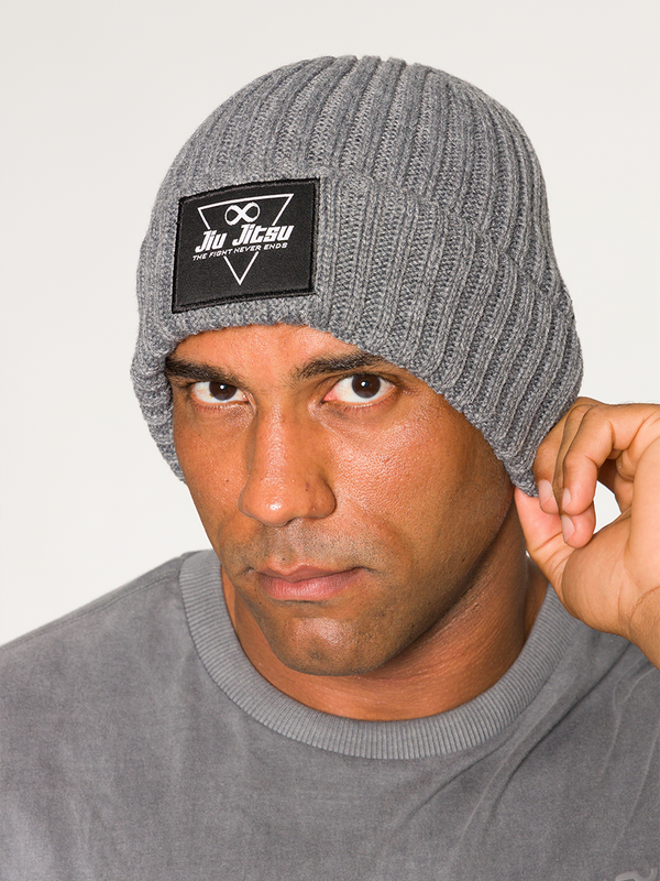 Triangle Jiu Jitsu Beanie Grey