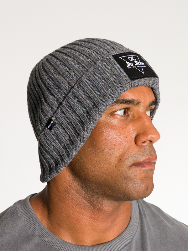 Triangle Jiu Jitsu Beanie Grey
