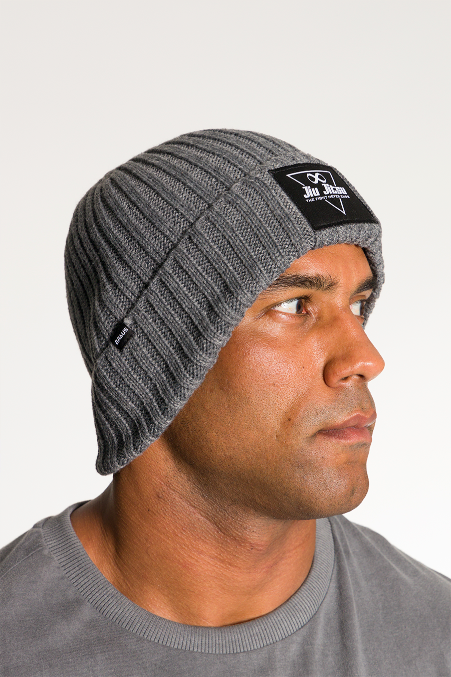 Triangle Jiu Jitsu Beanie Grey