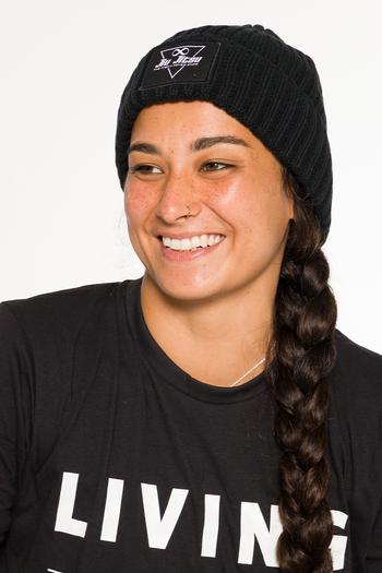 Triangle Women's Jiu Jitsu Beanie Black