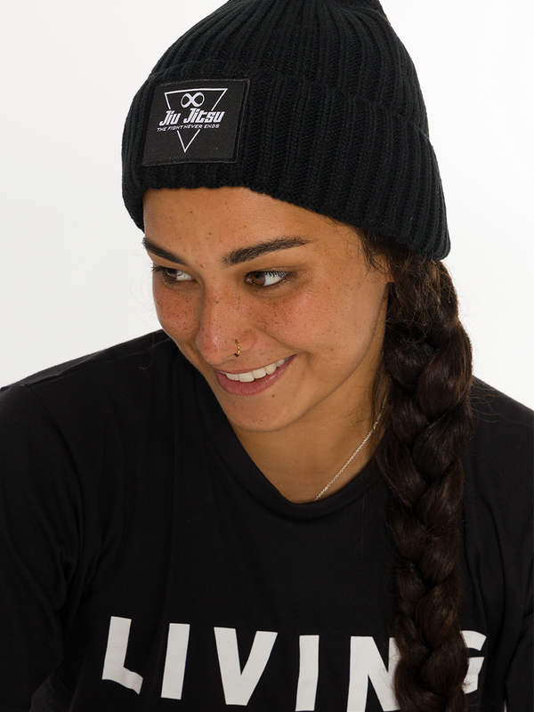 Triangle Women's Jiu Jitsu Beanie Black