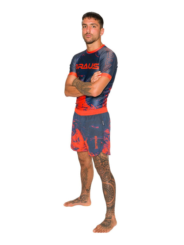 Volcano No Gi Rash Guard Short Sleeve
