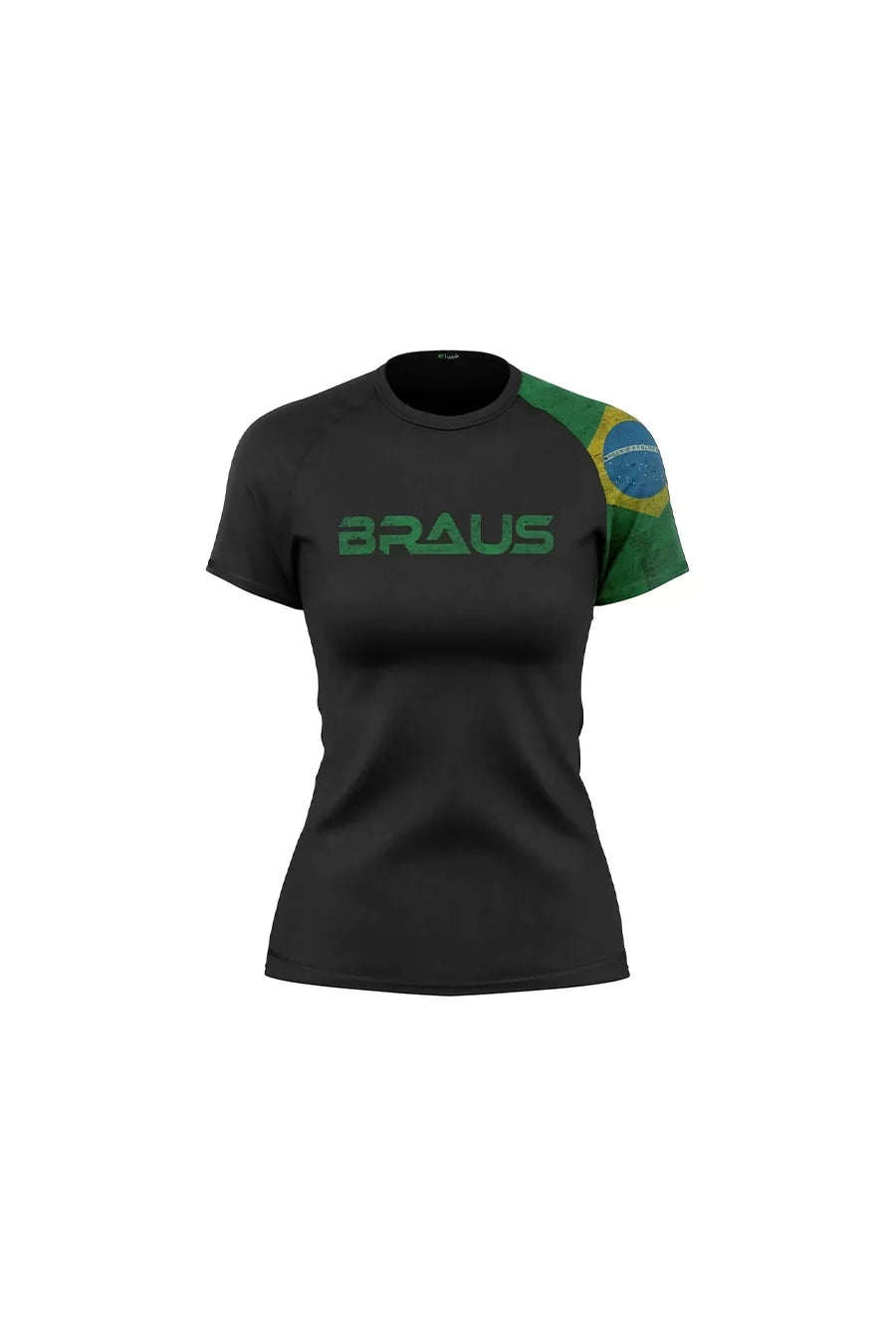 Flags Women's No Gi Rash Guard Short Sleeve