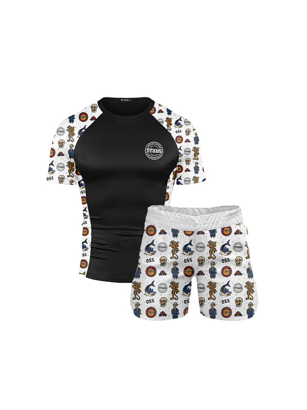 Men Chill and Jiu No Gi Set + Free Finger Tape