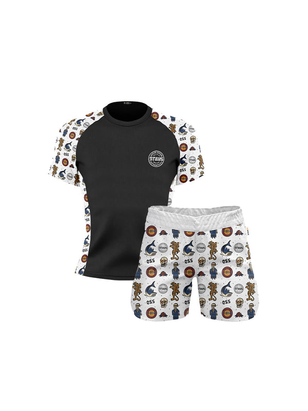 Kids Chill and Jiu No Gi Set + Free Sticker