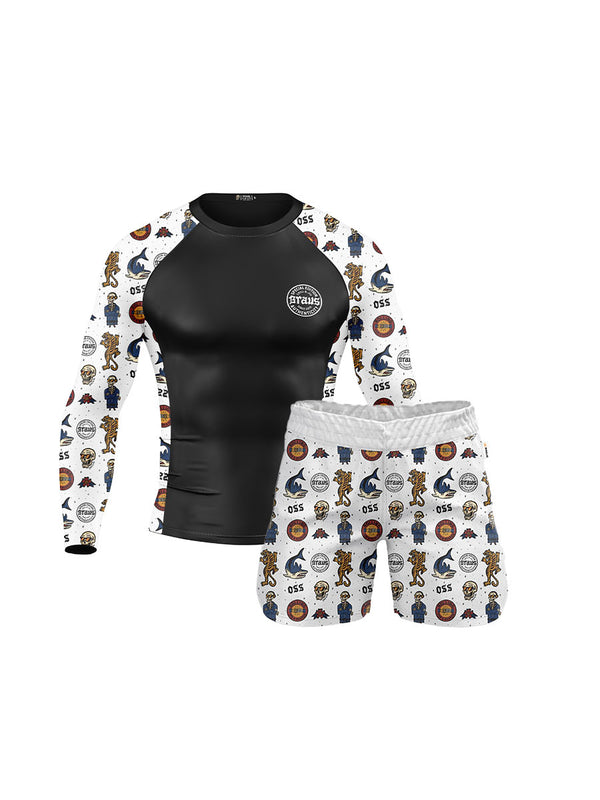 Chill and Jiu Long Sleeve No Gi Set + Free Finger Tape