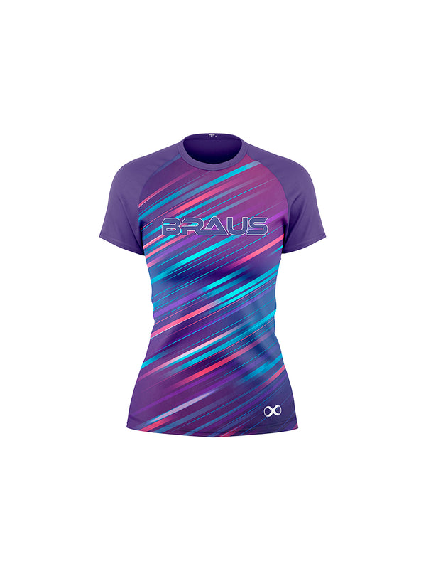 Neon Strike Women's No Gi Rash Guard Short Sleeve