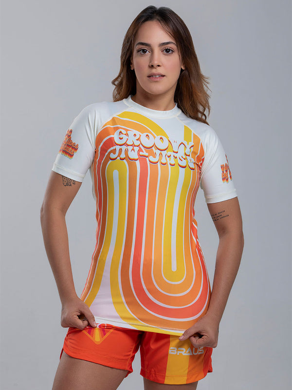 Women Groovy 70s Retro No Gi Set + Free Finger Tape