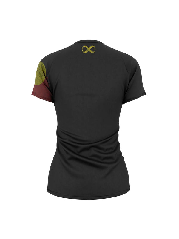 Flags Women's No Gi Rash Guard Short Sleeve