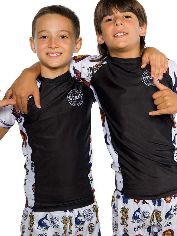 Kids Chill and Jiu No Gi Set + Free Sticker