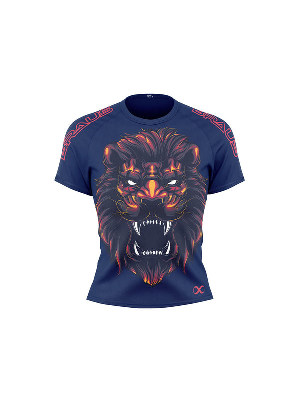 Lion Kids No Gi Rash Guard Short Sleeve