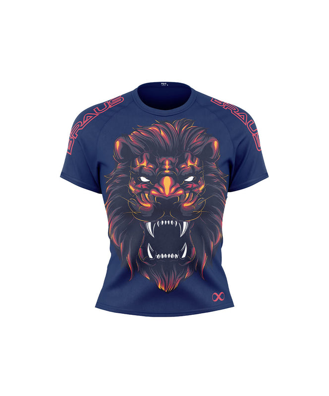 Lion Kids No Gi Rash Guard Short Sleeve