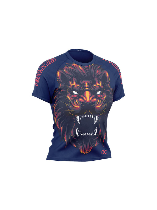 Lion Kids No Gi Rash Guard Short Sleeve