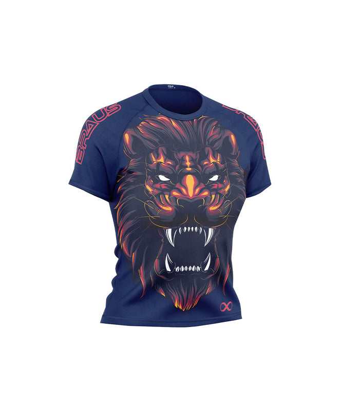 Lion Kids No Gi Rash Guard Short Sleeve