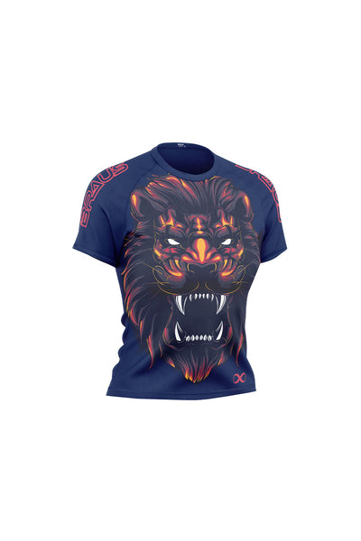 Lion Kids No Gi Rash Guard Short Sleeve