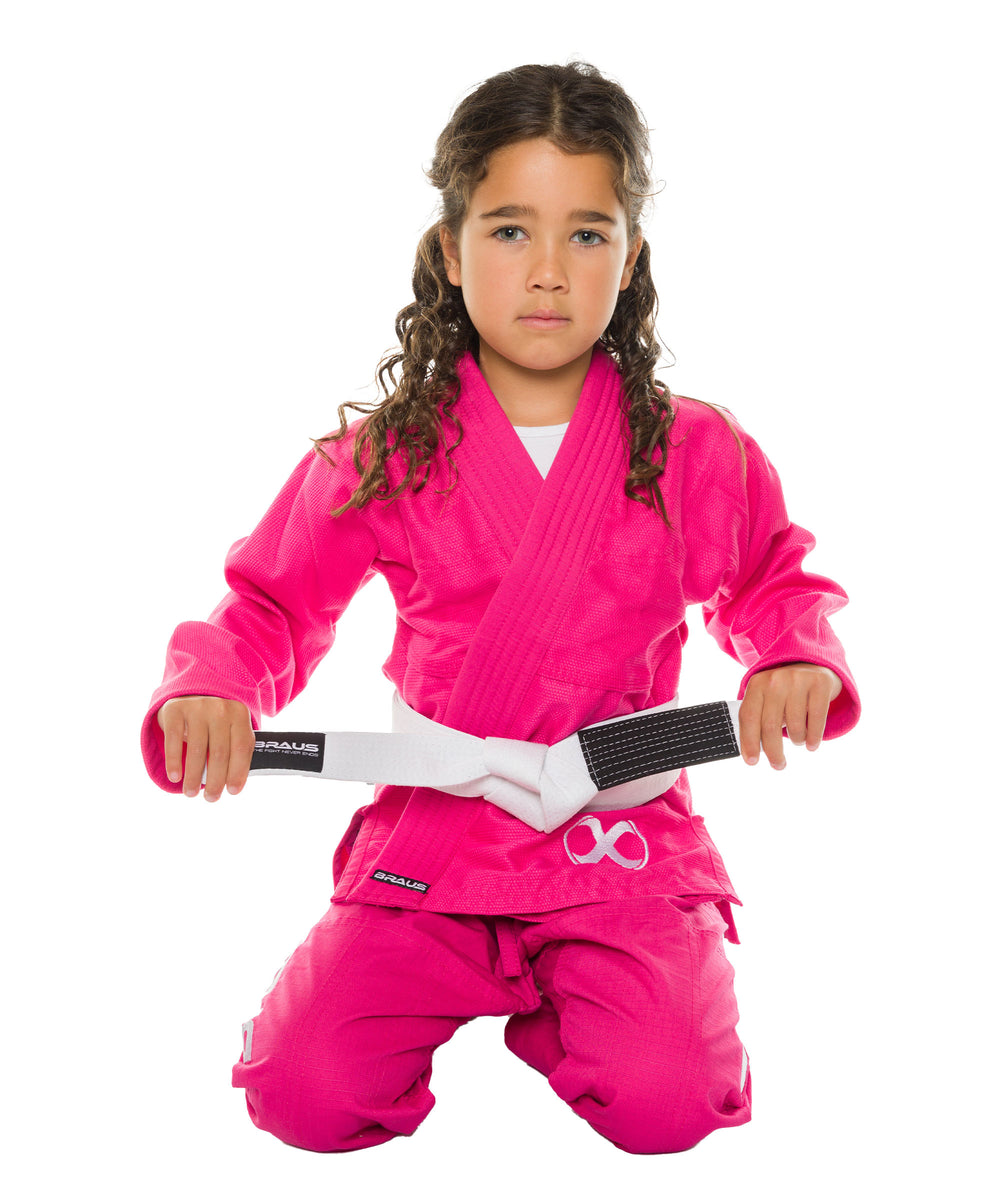 Premier Kids BJJ Gi Pink