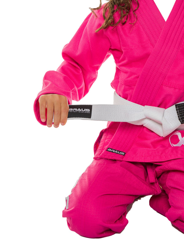 Premier Kids BJJ Gi Pink