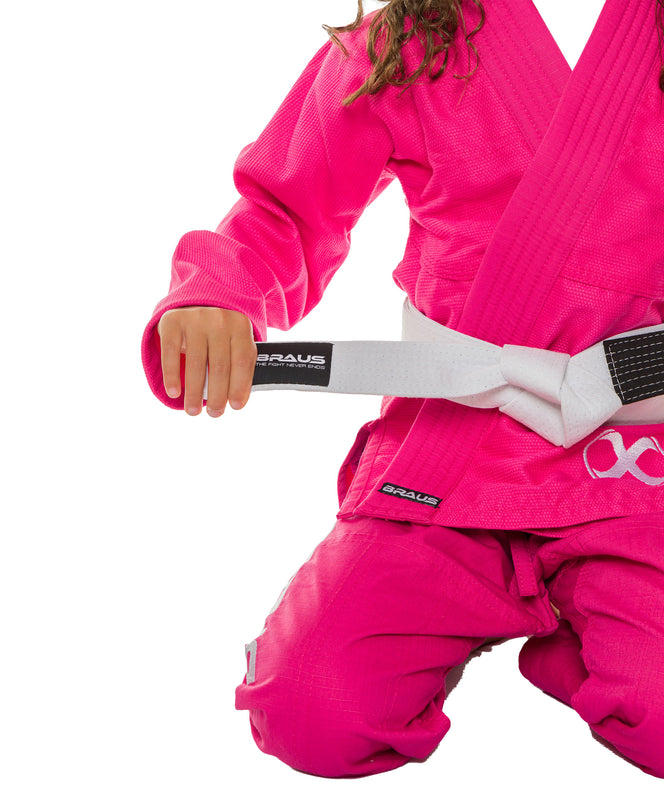 Premier Kids BJJ Gi Pink