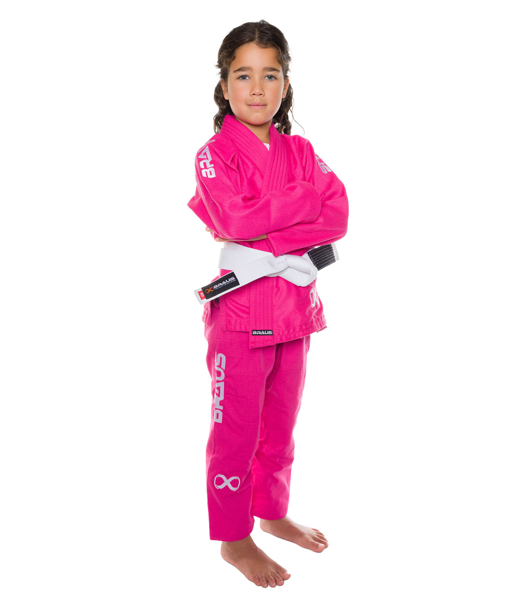 Premier Kids BJJ Gi Pink