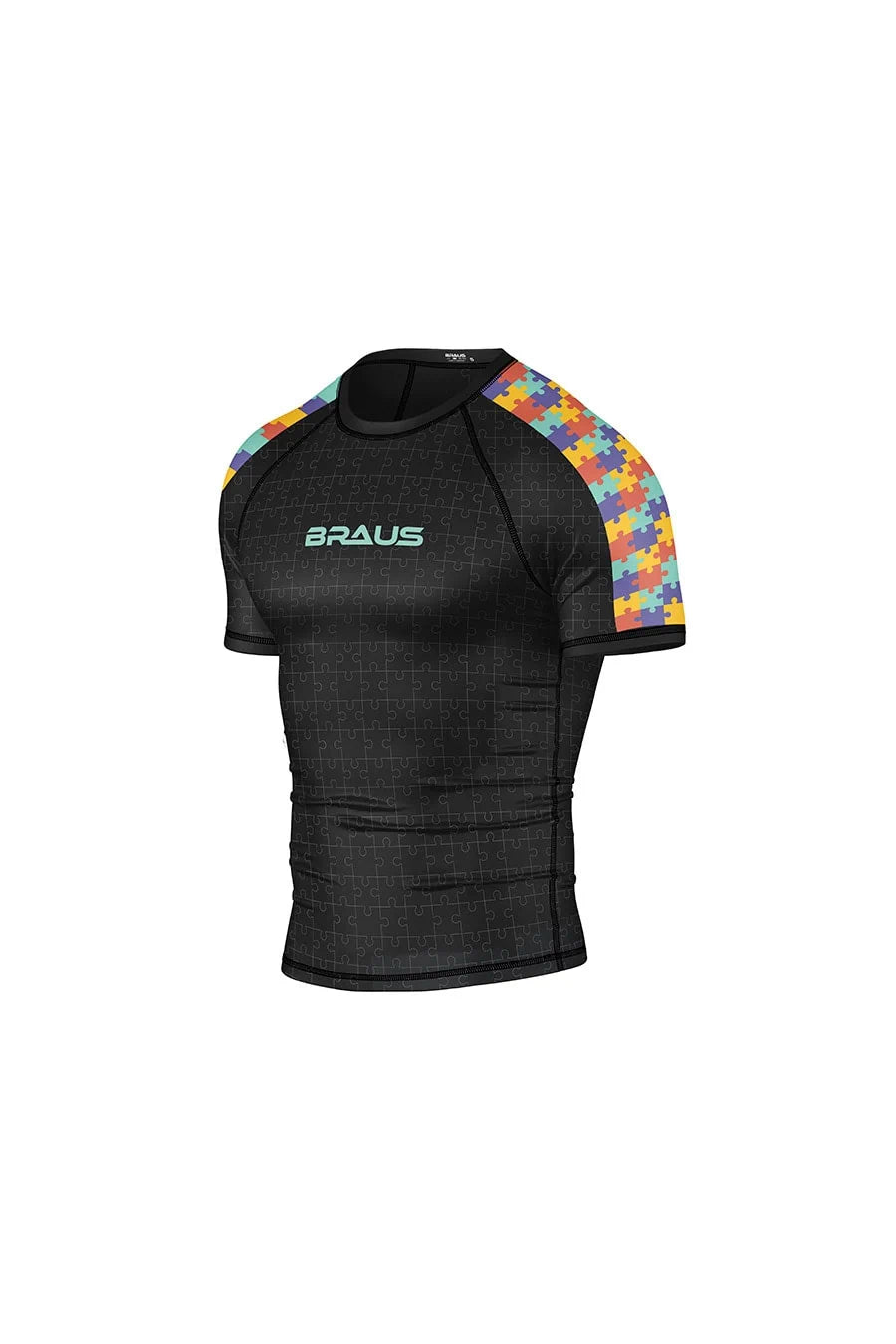 Puzzle No Gi Rash Guard Short Sleeve