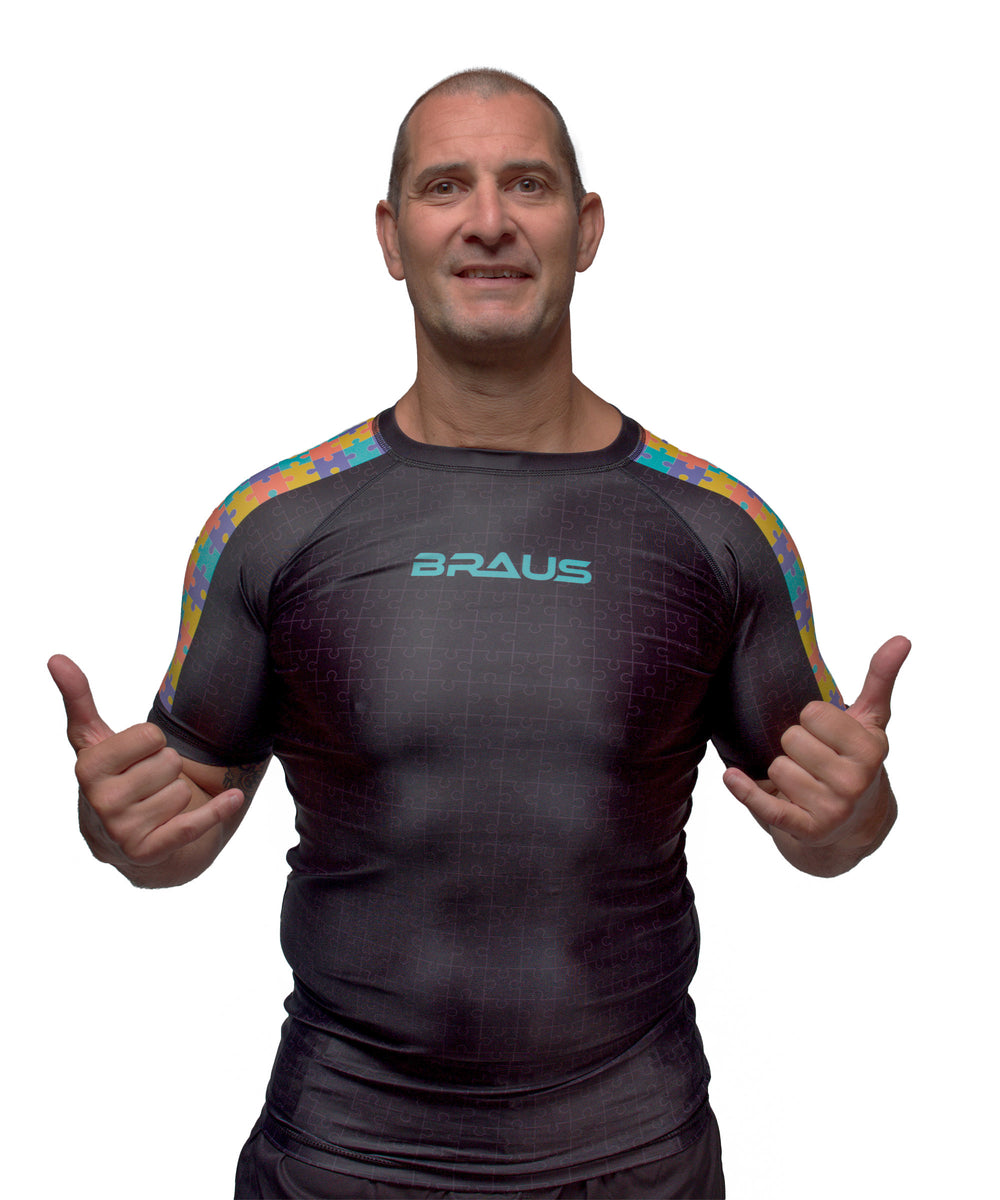 Puzzle No Gi Rash Guard Short Sleeve