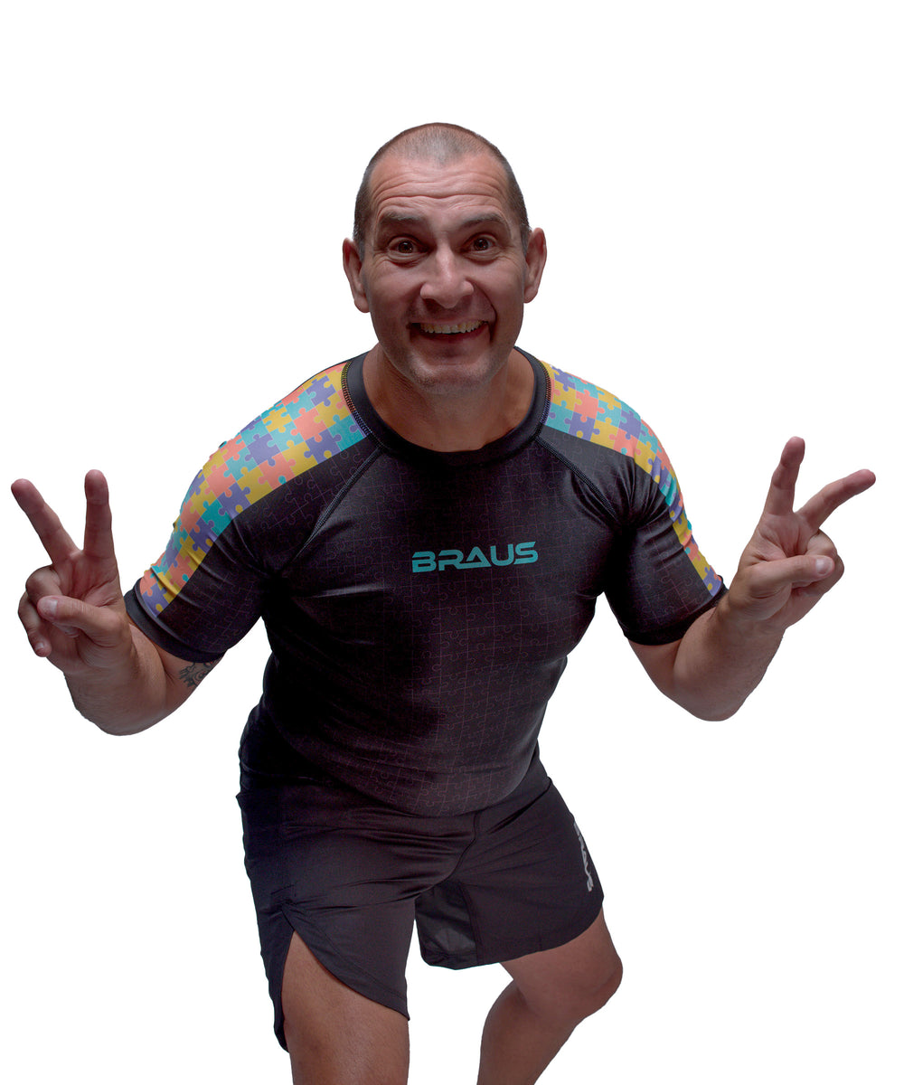 Puzzle No Gi Rash Guard Short Sleeve