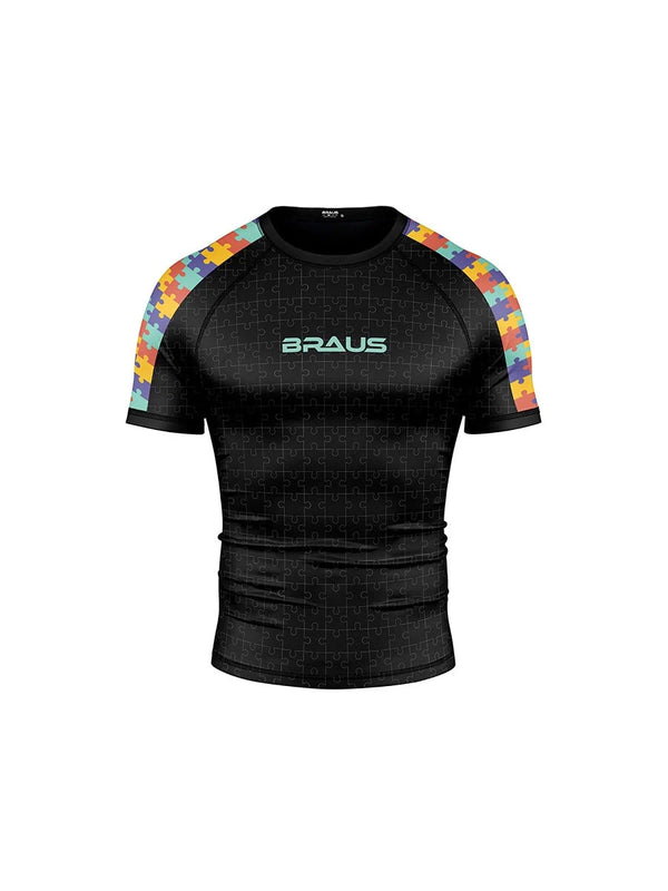 Puzzle No Gi Rash Guard Short Sleeve