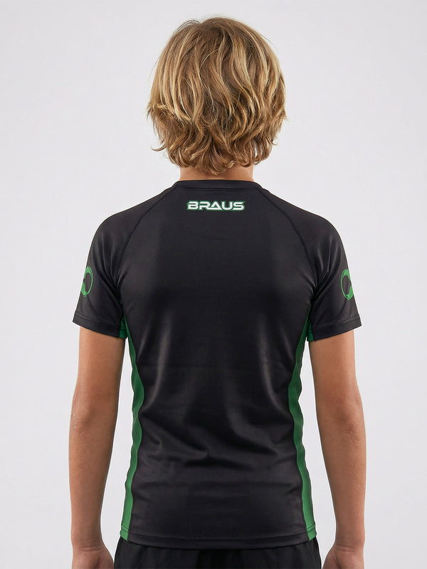 Ranked Boost Kids Rash Guard Short Sleeve
