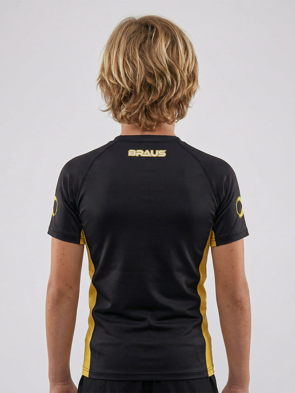 Ranked Boost Kids Rash Guard Short Sleeve