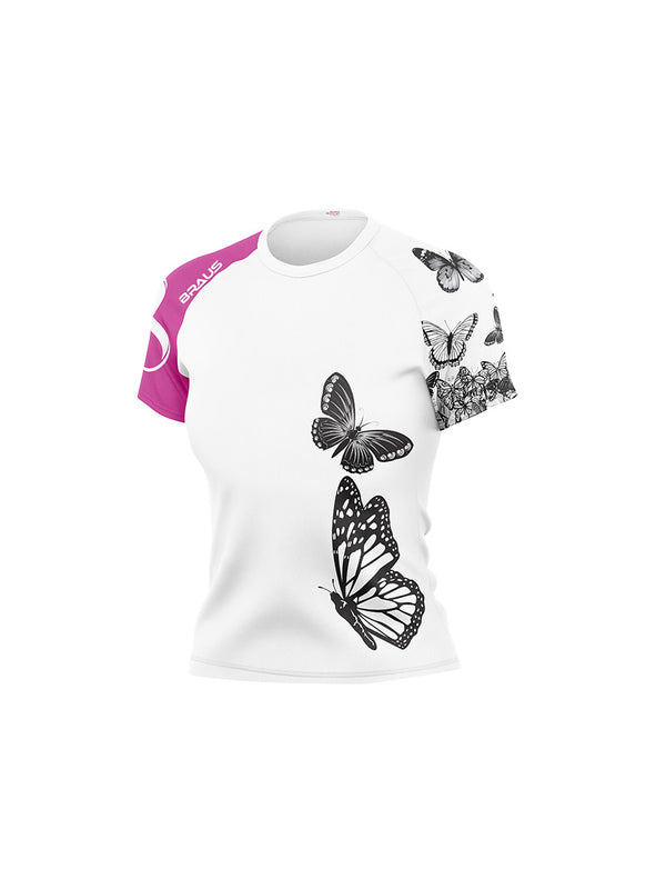 Butterfly Kids No Gi Rash Guard Short Sleeve