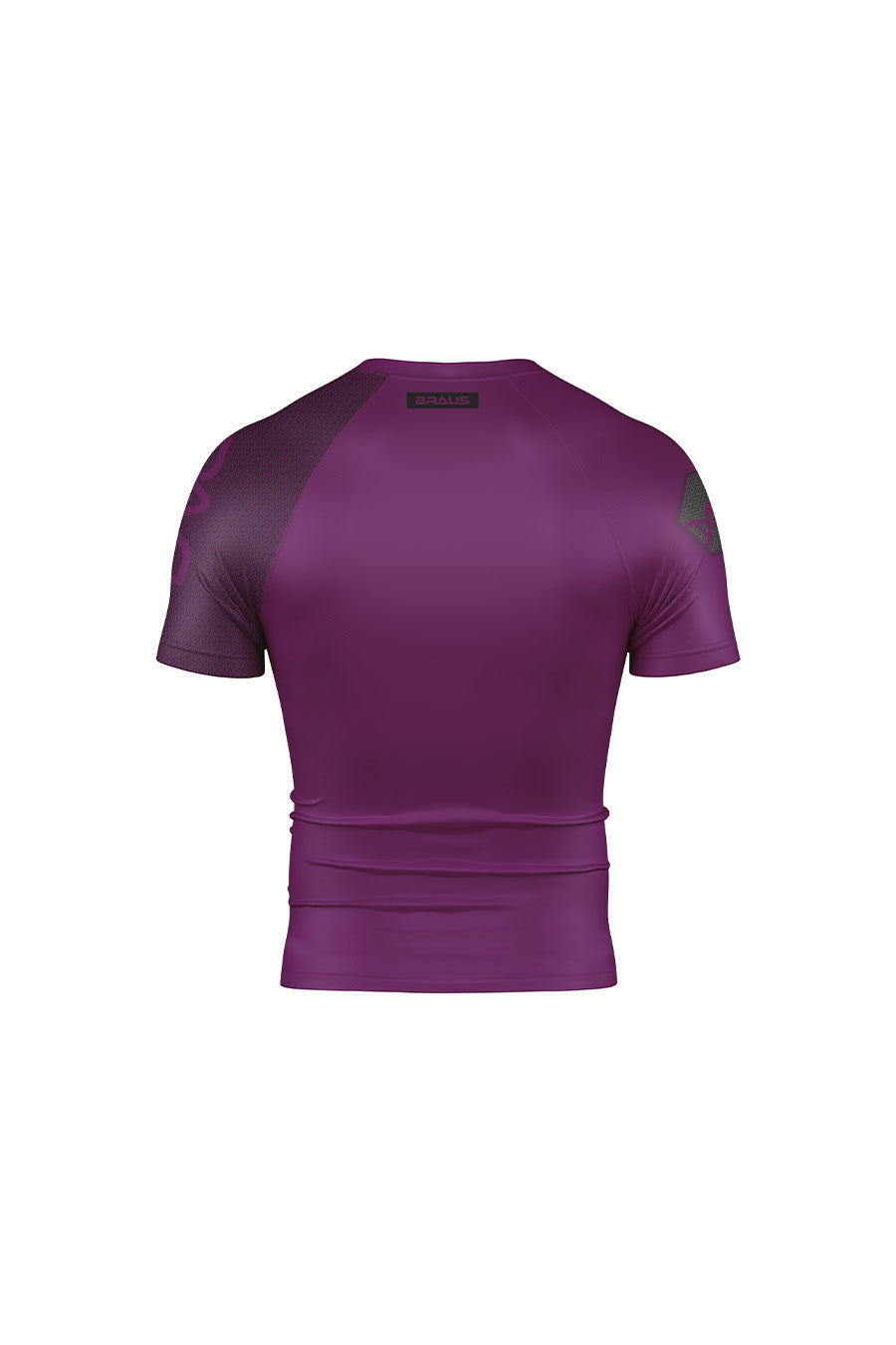 DNA No Gi Rash Guard Short Sleeve Purple