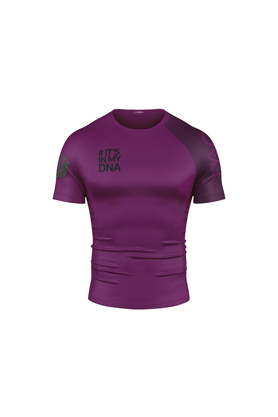 DNA No Gi Rash Guard Short Sleeve Purple