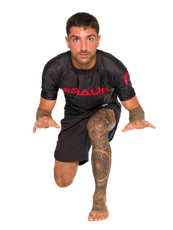Redback No Gi Rash Guard Short Sleeve