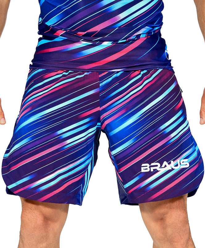 Neon Strike No Gi Fight Shorts