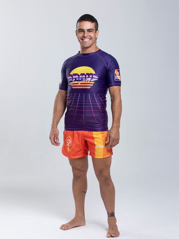 Men Wave 80s Retro No Gi Set + Free Finger Tape