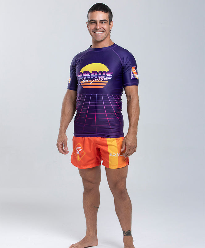 Wave 80s No Gi Rash Guard