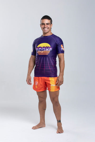 Wave 80s No Gi Rash Guard