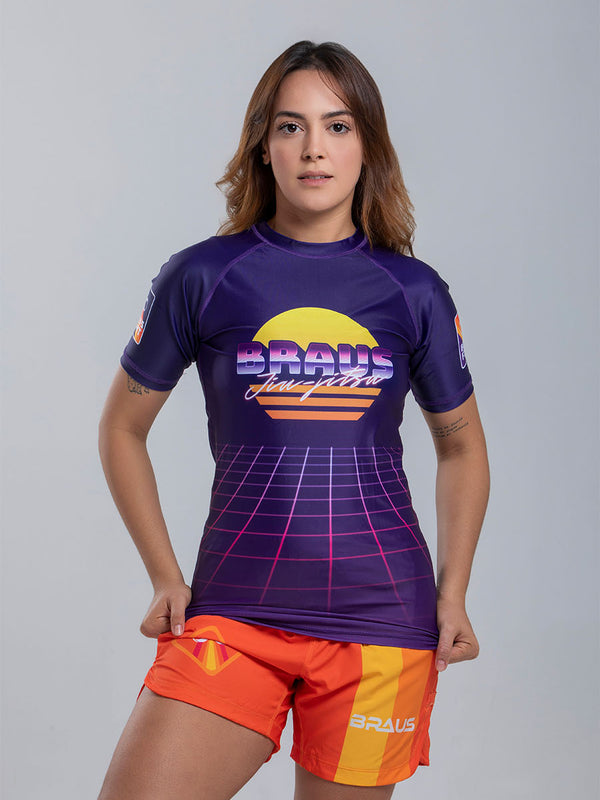 Wave 80s Women's No Gi Rash Guard