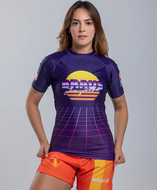 Wave 80s Women's No Gi Rash Guard