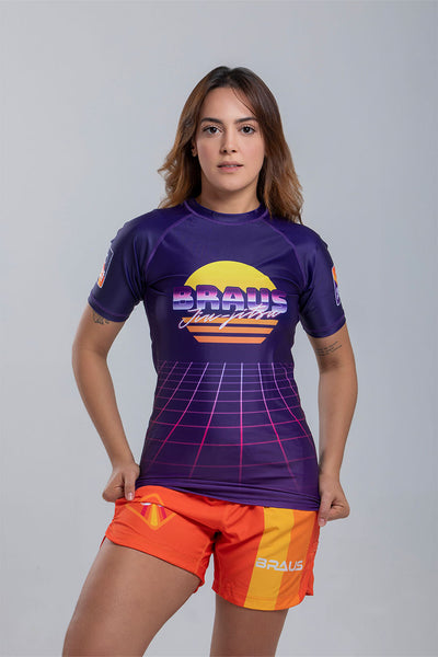 Women Wave 80s Retro No Gi Set + Free Finger Tape